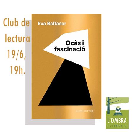 club de lectura juny 2024 | CLUB DE LECTURA - Llibreria Ombra | Llibreria online de Rubí, Barcelona | Comprar llibres en català i castellà online