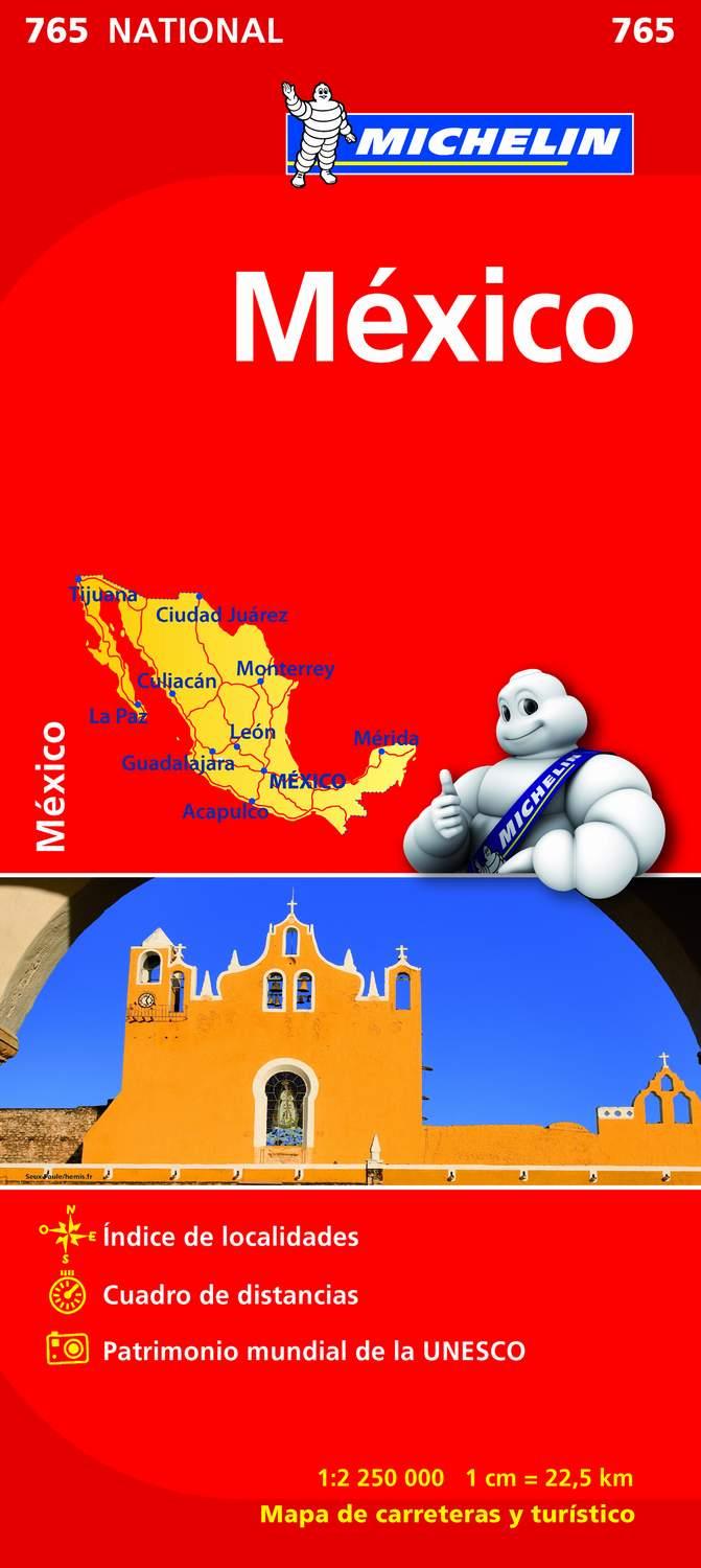 MAPA NATIONAL MÉXICO | 9782067173583 | MICHELIN | Llibreria Ombra | Llibreria online de Rubí, Barcelona | Comprar llibres en català i castellà online