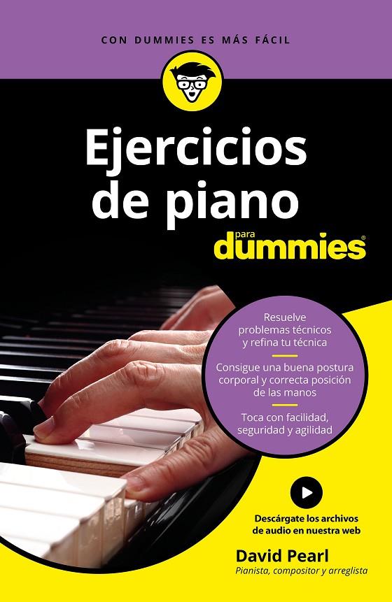 EJERCICIOS DE PIANO PARA DUMMIES | 9788432904691 | PEARL, DAVID | Llibreria Ombra | Llibreria online de Rubí, Barcelona | Comprar llibres en català i castellà online