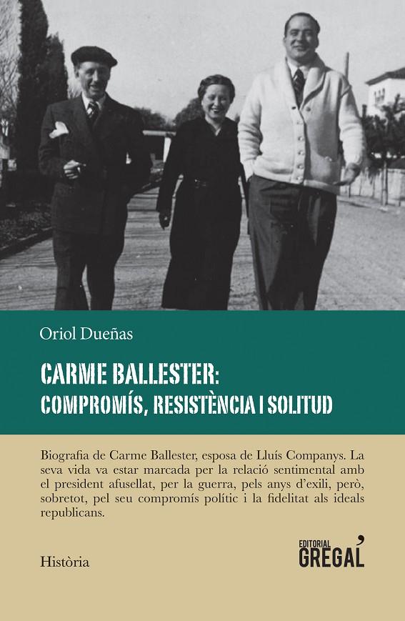 CARME BALLESTER: COMPROMÍS, RESISTÈNCIA I SOLITUD | 9788417082727 | DUEÑAS ITURBE, ORIOL | Llibreria Ombra | Llibreria online de Rubí, Barcelona | Comprar llibres en català i castellà online