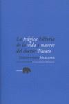 LA TRÁGICA HISTORIA DE LA VIDA Y MUERTE DEL DOCTOR FAUSTO | 9788496258778 | MARLOWE, CHRISTOPHER | Llibreria Ombra | Llibreria online de Rubí, Barcelona | Comprar llibres en català i castellà online