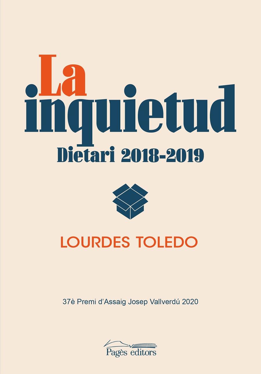 LA INQUIETUD | 9788413032863 | TOLEDO LORENTE, LOURDES | Llibreria Ombra | Llibreria online de Rubí, Barcelona | Comprar llibres en català i castellà online