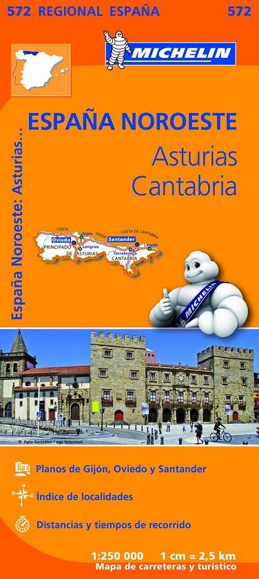 MAPA REGIONAL ASTURIAS, CANTABRIA | 9782067184152 | VARIOS AUTORES | Llibreria Ombra | Llibreria online de Rubí, Barcelona | Comprar llibres en català i castellà online