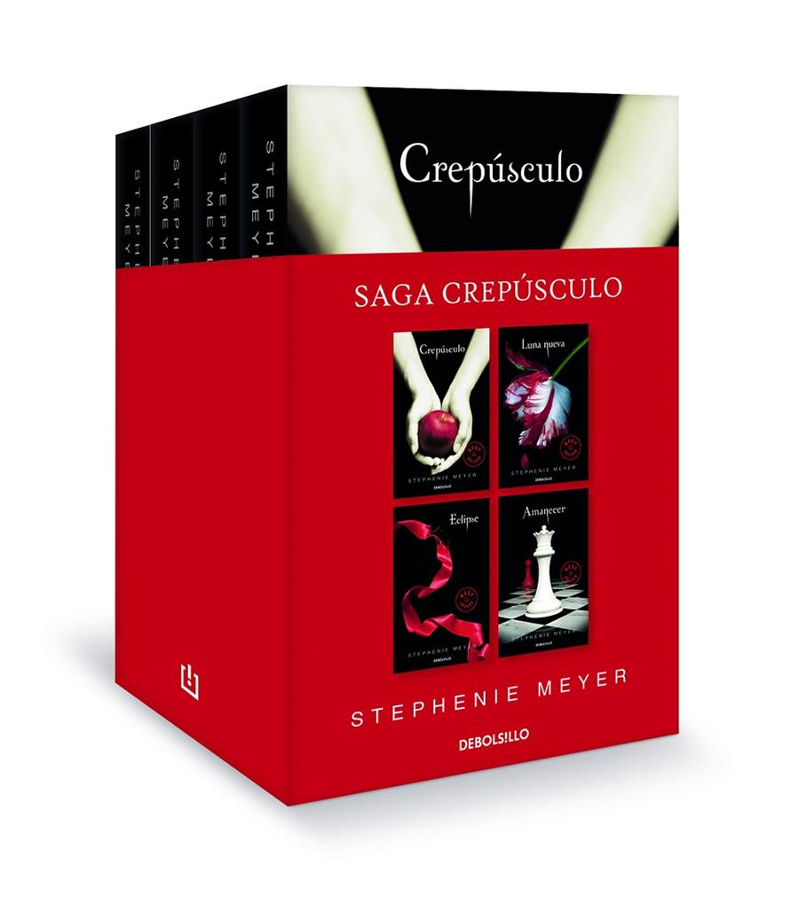 SAGA CREPÚSCULO (EDICIÓN PACK CON: CREPÚSCULO | LUNA NUEVA | ECLIPSE | AMANECER) | 9788466356947 | MEYER, STEPHENIE | Llibreria Ombra | Llibreria online de Rubí, Barcelona | Comprar llibres en català i castellà online