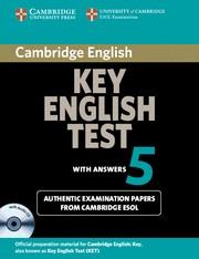 CAMBRIDGE KEY ENGLISH TEST 5 SELF STUDY PACK (STUDENT'S BOOK WITH ANSWERS AND AU | 9780521123136 | CAMBRIDGE ESOL | Llibreria Ombra | Llibreria online de Rubí, Barcelona | Comprar llibres en català i castellà online