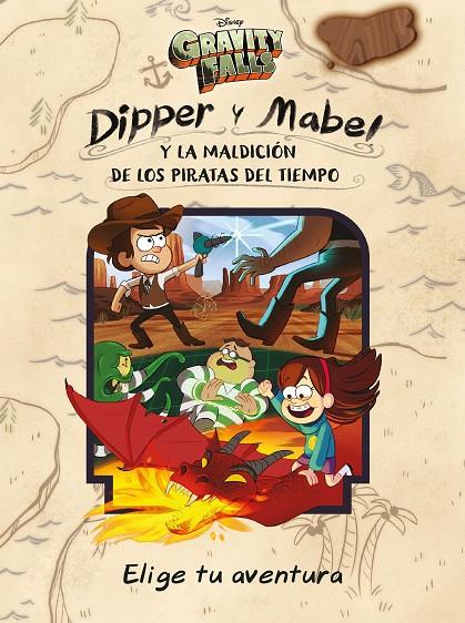 GRAVITY FALLS. DIPPER Y MABEL Y LA MALDICIÓN DE LOS PIRATAS DEL TIEMPO | 9788417529536 | DISNEY | Llibreria Ombra | Llibreria online de Rubí, Barcelona | Comprar llibres en català i castellà online