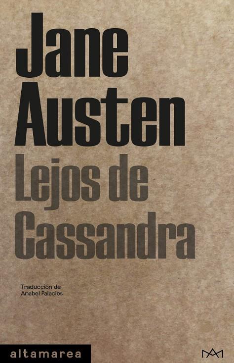 LEJOS DE CASSANDRA | 9788418481031 | AUSTEN, JANE | Llibreria Ombra | Llibreria online de Rubí, Barcelona | Comprar llibres en català i castellà online