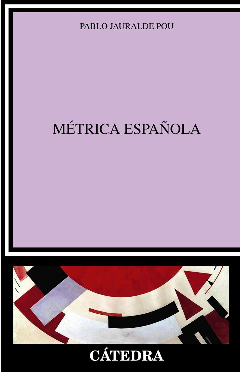 MÉTRICA ESPAÑOLA | 9788437640884 | JAURALDE POU, PABLO | Llibreria Ombra | Llibreria online de Rubí, Barcelona | Comprar llibres en català i castellà online