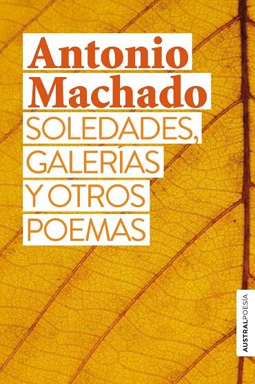 SOLEDADES, GALERÍAS Y OTROS POEMAS | 9788467058932 | MACHADO, ANTONIO | Llibreria Ombra | Llibreria online de Rubí, Barcelona | Comprar llibres en català i castellà online