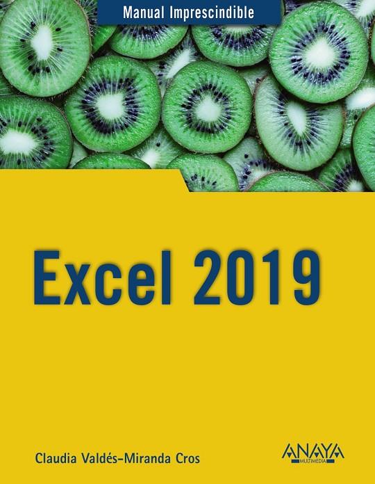 EXCEL 2019 | 9788441541122 | VALDÉS-MIRANDA, CLAUDIA | Llibreria Ombra | Llibreria online de Rubí, Barcelona | Comprar llibres en català i castellà online