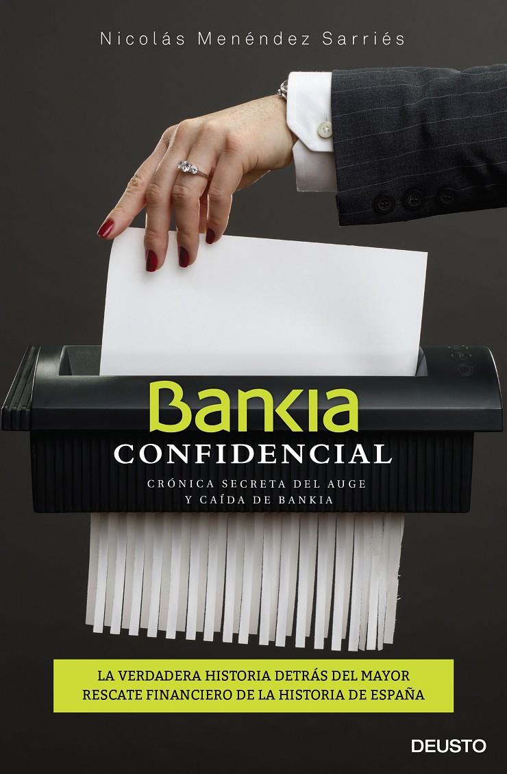 BANKIA CONFIDENCIAL | 9788423421770 | NICOLÁS MENÉNDEZ SARRIÉS | Llibreria Ombra | Llibreria online de Rubí, Barcelona | Comprar llibres en català i castellà online