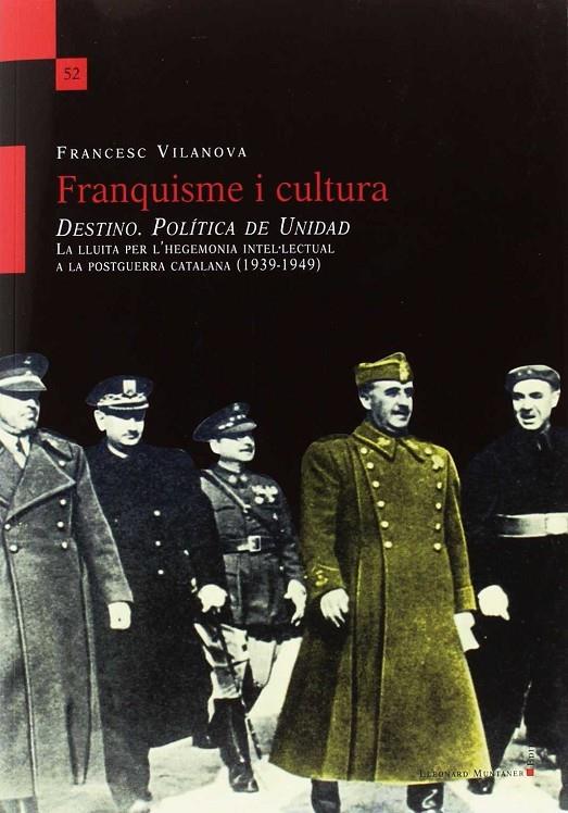 FRANQUISME I CULTURA | 9788417153175 | VILANOVA I VILA-ABADAL, FRANCESC | Llibreria Ombra | Llibreria online de Rubí, Barcelona | Comprar llibres en català i castellà online