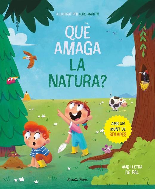 QUÈ AMAGA LA NATURA? LLIBRE AMB SOLAPES | 9788413894652 | MARTÍN RINCÓN, LEIRE | Llibreria Ombra | Llibreria online de Rubí, Barcelona | Comprar llibres en català i castellà online