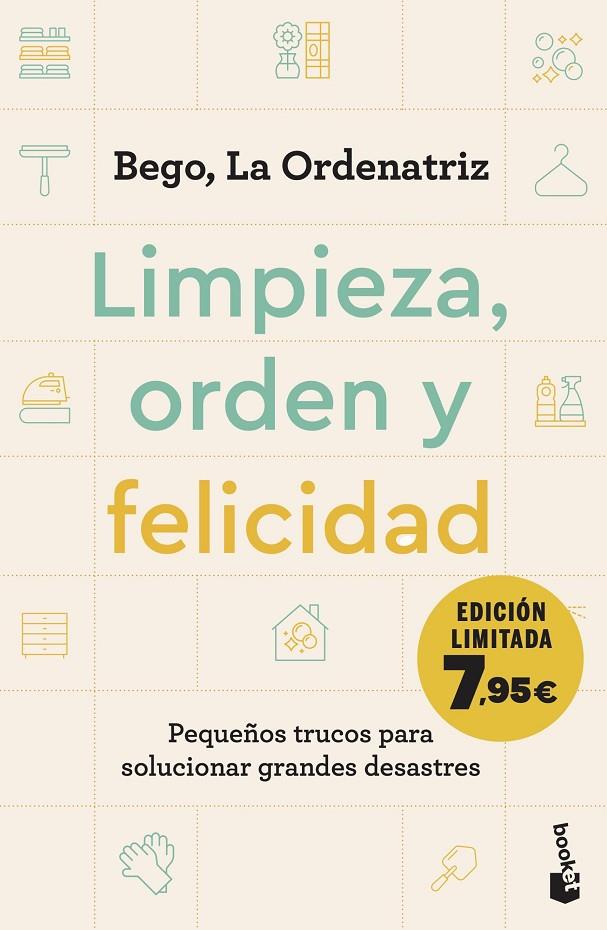 LIMPIEZA, ORDEN Y FELICIDAD | 9788408282877 | BEGO, LA ORDENATRIZ | Llibreria Ombra | Llibreria online de Rubí, Barcelona | Comprar llibres en català i castellà online