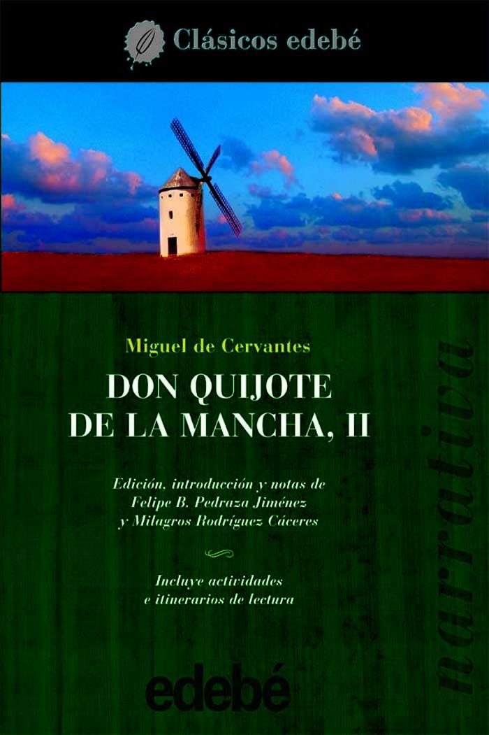 DON QUIJOTE DE LA MANCHA II | 9788423670345 | MIGUEL DE CERVANTES SAAVEDRA EDEBE (OBRA COLECTIVA) | Llibreria Ombra | Llibreria online de Rubí, Barcelona | Comprar llibres en català i castellà online