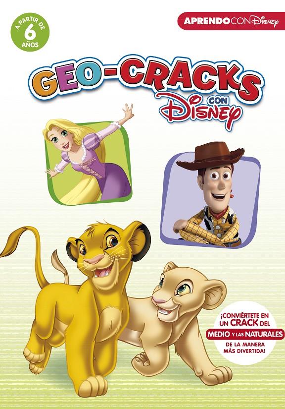 GEO-CRACKS CON DISNEY (A PARTIR DE 6 AÑOS) (CRACKS CON DISNEY) | 9788416931460 | DISNEY | Llibreria Ombra | Llibreria online de Rubí, Barcelona | Comprar llibres en català i castellà online