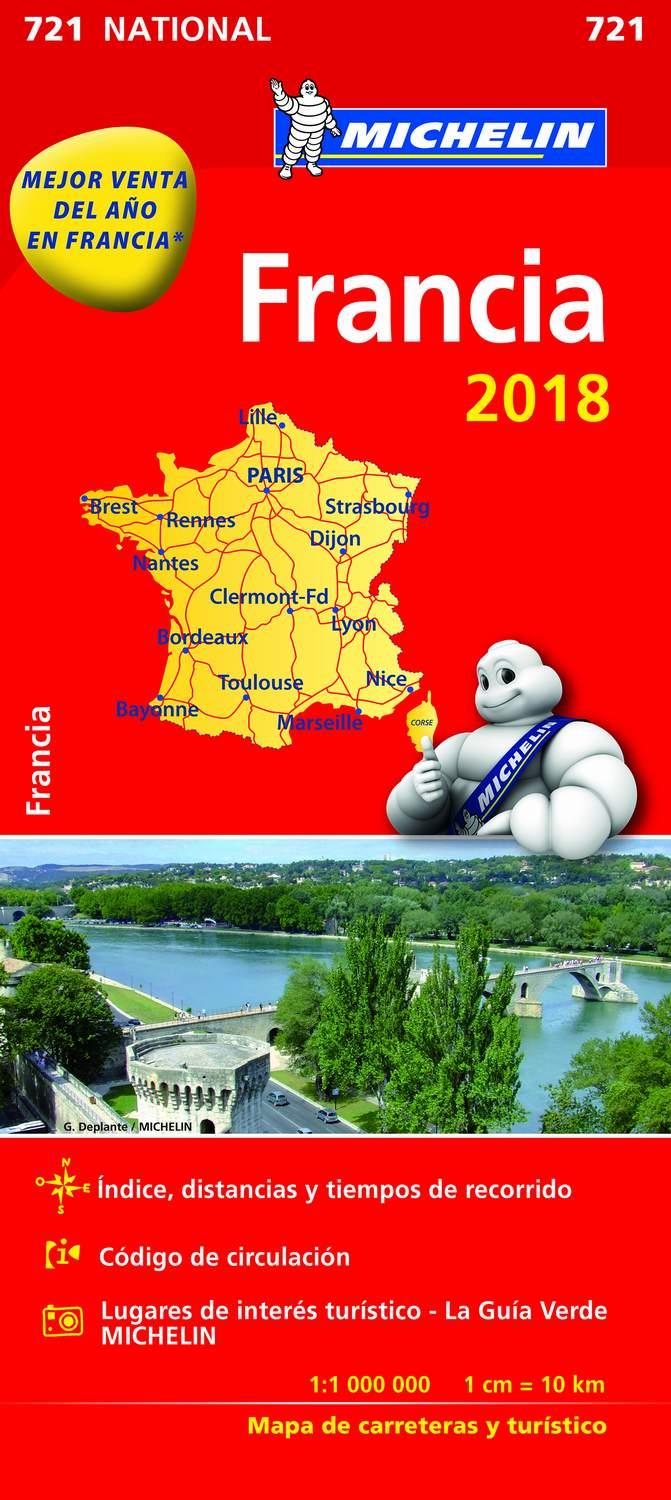 MAPA NATIONAL FRANCIA | 9782067226524 | VARIOS AUTORES | Llibreria Ombra | Llibreria online de Rubí, Barcelona | Comprar llibres en català i castellà online