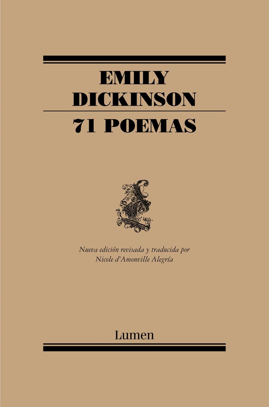 71 POEMAS (NUEVA EDICIÓN REVISADA) | 9788426426956 | DICKINSON, EMILY | Llibreria Ombra | Llibreria online de Rubí, Barcelona | Comprar llibres en català i castellà online