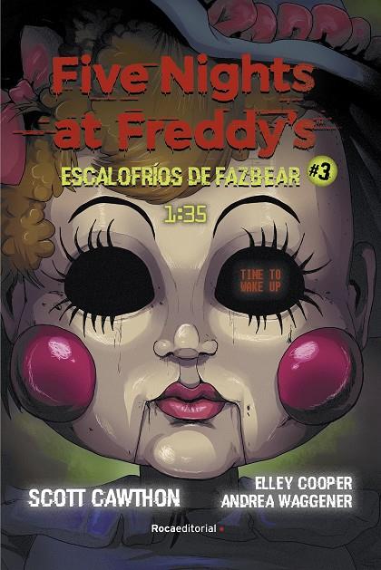 FIVE NIGHTS AT FREDDY'S. 1:35 (ESCALOFRÍOS DE FAZBEAR 3) | 9788419283887 | CAWTHON, SCOTT/COOPER, ELLEY | Llibreria Ombra | Llibreria online de Rubí, Barcelona | Comprar llibres en català i castellà online