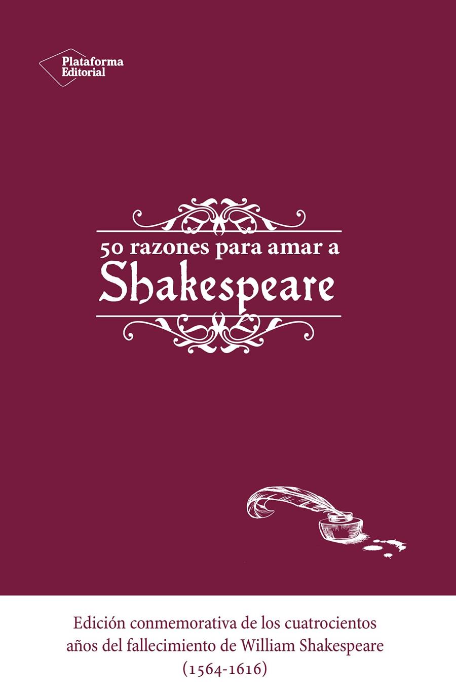 CINCUENTA RAZONES PARA AMAR A SHAKESPEARE | 9788416620173 | Llibreria Ombra | Llibreria online de Rubí, Barcelona | Comprar llibres en català i castellà online