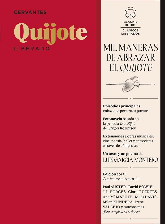 QUIJOTE LIBERADO | 9788419654328 | DE CERVANTES, MIGUEL | Llibreria Ombra | Llibreria online de Rubí, Barcelona | Comprar llibres en català i castellà online