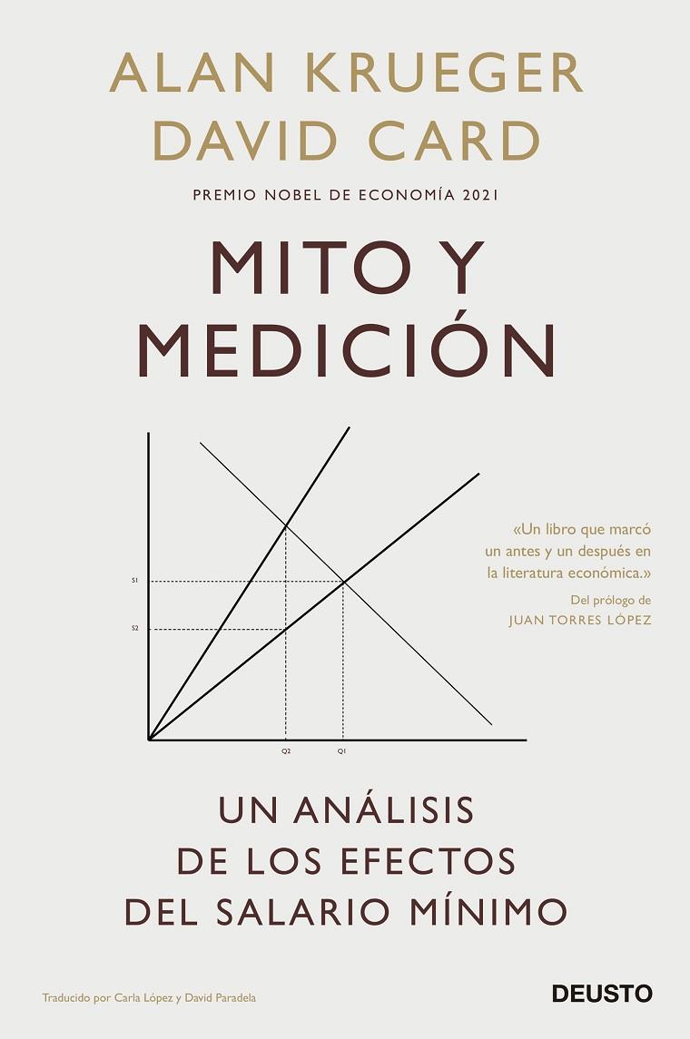 MITO Y MEDICIÓN | 9788423434039 | CARD Y ALAN KRUEGER, DAVID | Llibreria Ombra | Llibreria online de Rubí, Barcelona | Comprar llibres en català i castellà online