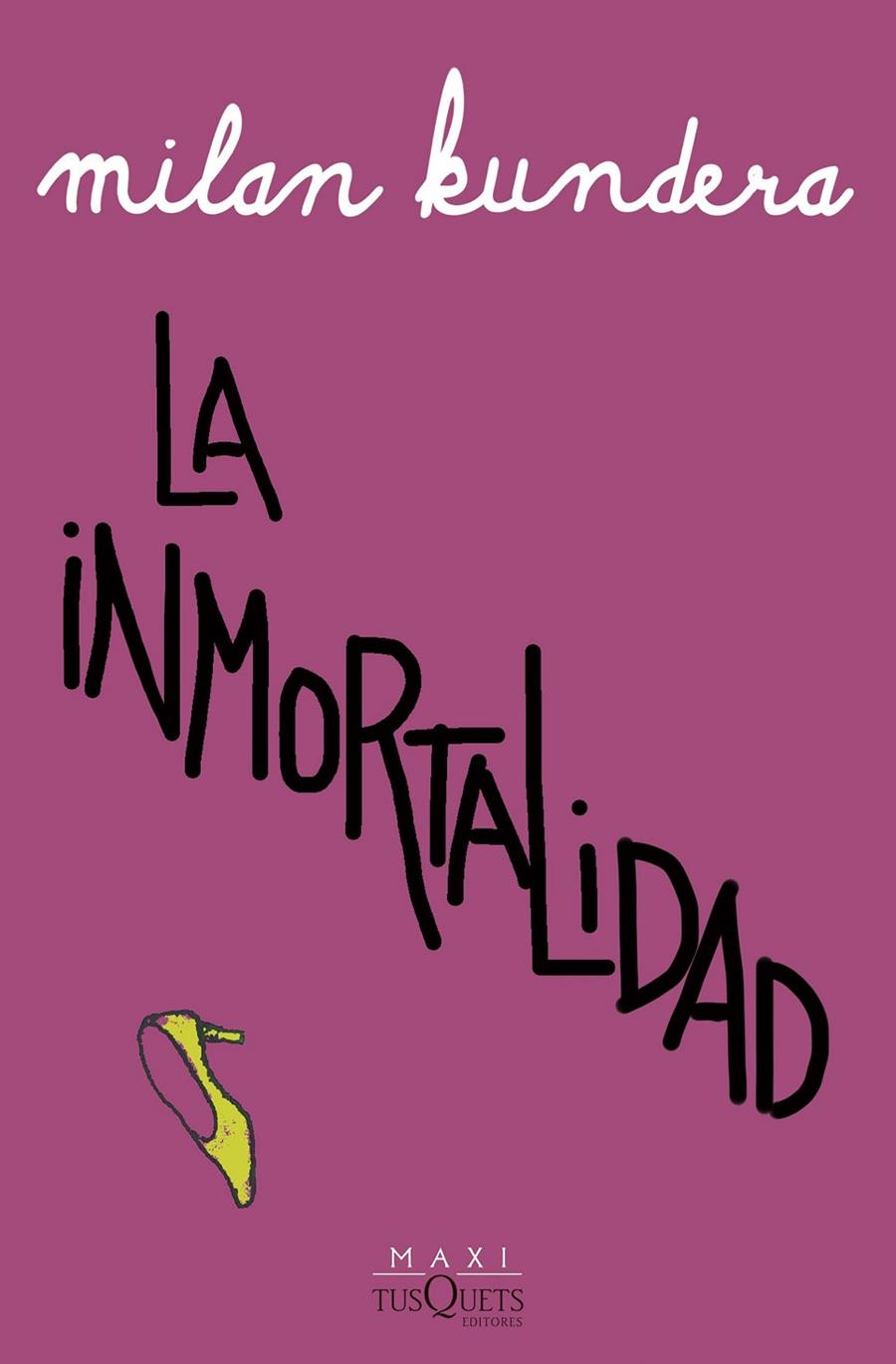 LA INMORTALIDAD | 9788411075152 | KUNDERA, MILAN | Llibreria Ombra | Llibreria online de Rubí, Barcelona | Comprar llibres en català i castellà online