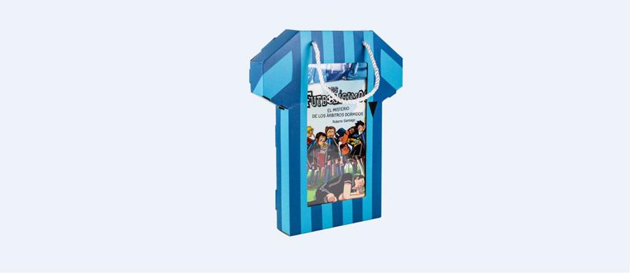 PACK CAMISETA FUTBOLISIMOS | 9788413188652 | SANTIAGO, ROBERTO | Llibreria Ombra | Llibreria online de Rubí, Barcelona | Comprar llibres en català i castellà online