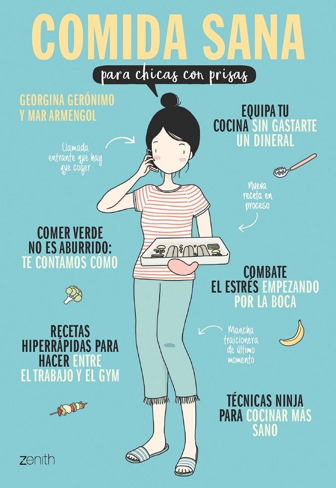 COMIDA SANA PARA CHICAS CON PRISAS | 9788408182207 | GERÓNIMO, GEORGINA/ARMENGOL, MAR | Llibreria Ombra | Llibreria online de Rubí, Barcelona | Comprar llibres en català i castellà online