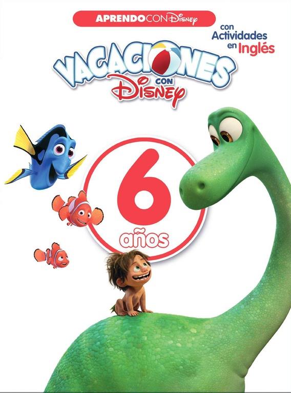 VACACIONES CON DISNEY. 6 AÑOS | 9788416548606 | DISNEY | Llibreria Ombra | Llibreria online de Rubí, Barcelona | Comprar llibres en català i castellà online