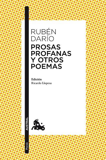 PROSAS PROFANAS Y OTROS POEMAS | 9788467025422 | RUBÉN DARÍO | Llibreria Ombra | Llibreria online de Rubí, Barcelona | Comprar llibres en català i castellà online