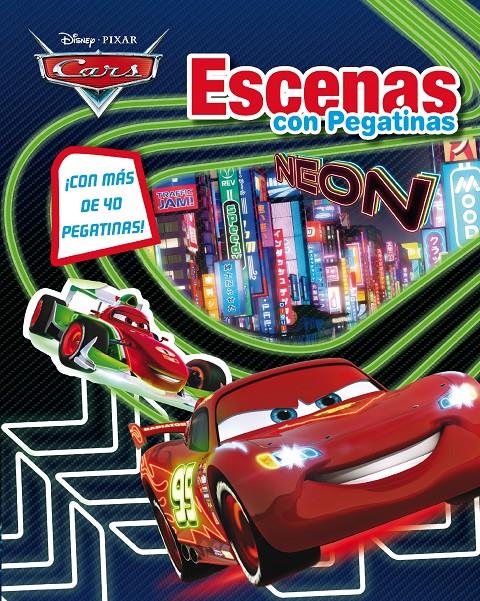 CARS NEON. ESCENAS CON PEGATINAS | 9788499516370 | DISNEY | Llibreria Ombra | Llibreria online de Rubí, Barcelona | Comprar llibres en català i castellà online