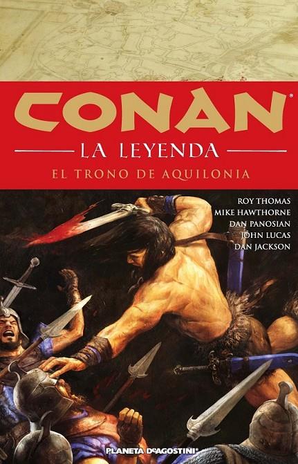 EL TRONO DE AQUILONIA 12 CONAN LA LEYENDA | 9788468477718 | ROY THOMAS/MIKE HAWTHORNE/DAN PANOSIAN/JOHN LUCAS/DAN JACKSON | Llibreria Ombra | Llibreria online de Rubí, Barcelona | Comprar llibres en català i castellà online