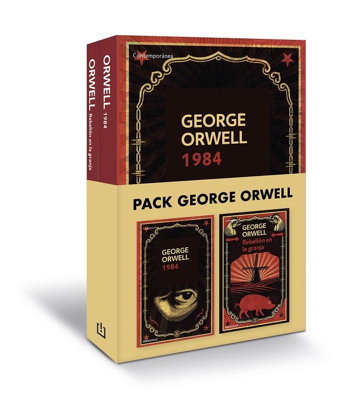 PACK GEORGE ORWELL (CONTIENE: 1984 | REBELIÓN EN LA GRANJA) | 9788466355261 | GEORGE ORWELL | Llibreria Ombra | Llibreria online de Rubí, Barcelona | Comprar llibres en català i castellà online