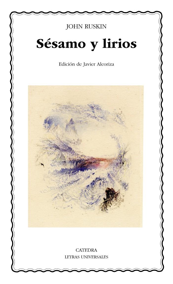 SÉSAMO Y LIRIOS | 9788437634500 | RUSKIN, JOHN | Llibreria Ombra | Llibreria online de Rubí, Barcelona | Comprar llibres en català i castellà online