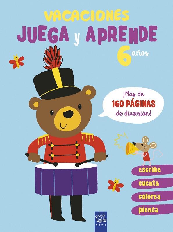 VACACIONES. 6 AÑOS JUEGA Y APRENDE. | 9788408206088 | YOYO | Llibreria Ombra | Llibreria online de Rubí, Barcelona | Comprar llibres en català i castellà online