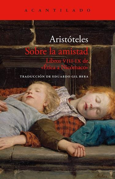 SOBRE LA AMISTAD | 9788419958457 | ARISTÓTELES | Llibreria Ombra | Llibreria online de Rubí, Barcelona | Comprar llibres en català i castellà online