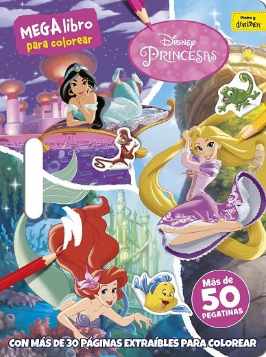 PRINCESAS. MEGALIBRO PARA COLOREAR 2 | 9788418335068 | DISNEY | Llibreria Ombra | Llibreria online de Rubí, Barcelona | Comprar llibres en català i castellà online