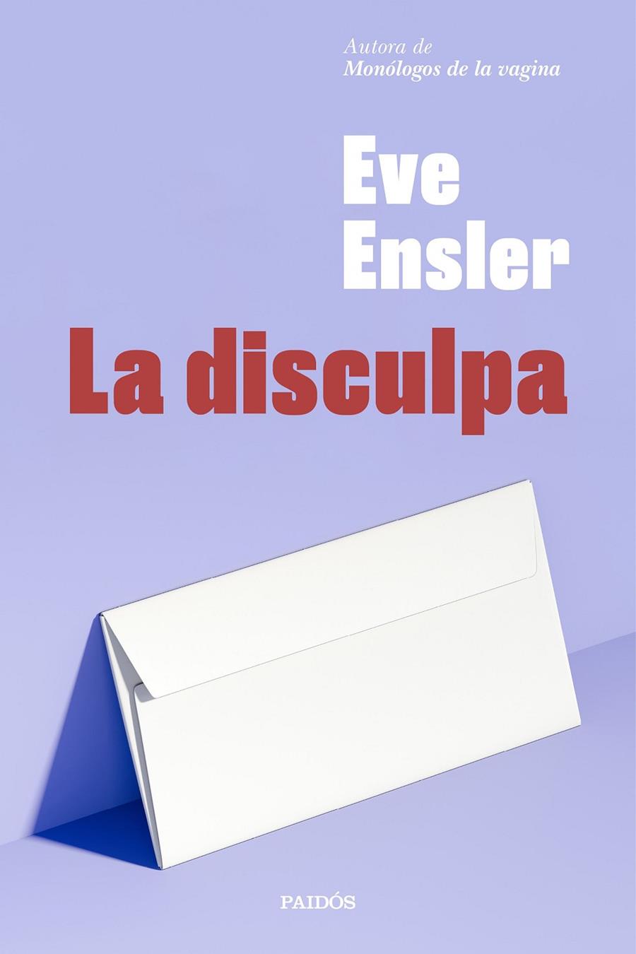 LA DISCULPA | 9788449336928 | ENSLER, EVE | Llibreria Ombra | Llibreria online de Rubí, Barcelona | Comprar llibres en català i castellà online