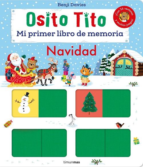 OSITO TITO. MI PRIMER LIBRO DE MEMORIA. NAVIDAD | 9788408287506 | DAVIES, BENJI | Llibreria Ombra | Llibreria online de Rubí, Barcelona | Comprar llibres en català i castellà online