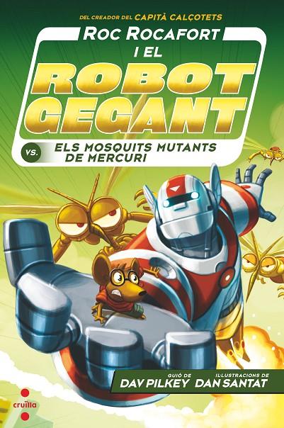 2 ROC ROCAFORT ELS MOSQUITS MUTANTS  MERCU | 9788466148719 | PILKEY, DAV | Llibreria Ombra | Llibreria online de Rubí, Barcelona | Comprar llibres en català i castellà online