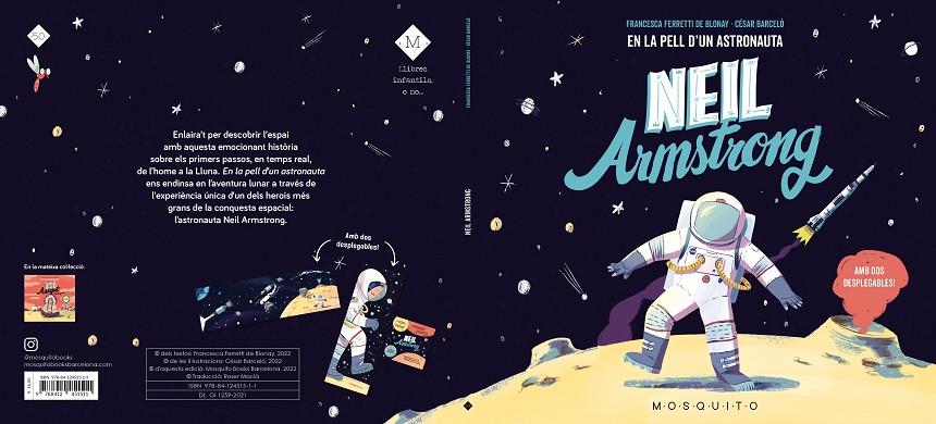 NEIL ARMSTRONG | 9788412451511 | FERRETTI DE BLONAY, FRANCESCA | Llibreria Ombra | Llibreria online de Rubí, Barcelona | Comprar llibres en català i castellà online