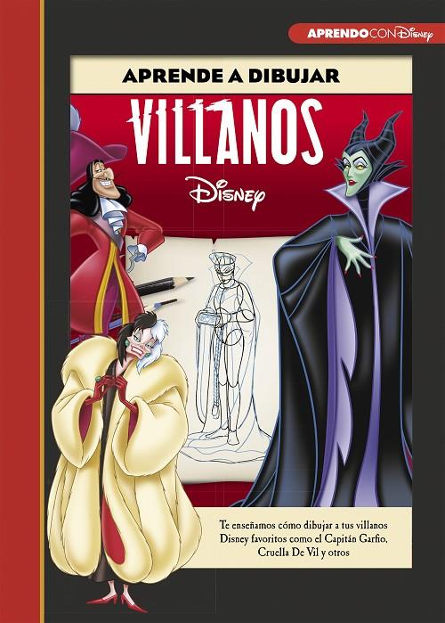 APRENDE A DIBUJAR VILLANOS DISNEY (CREA, JUEGA Y APRENDE CON DISNEY) | 9788417630249 | DISNEY, | Llibreria Ombra | Llibreria online de Rubí, Barcelona | Comprar llibres en català i castellà online