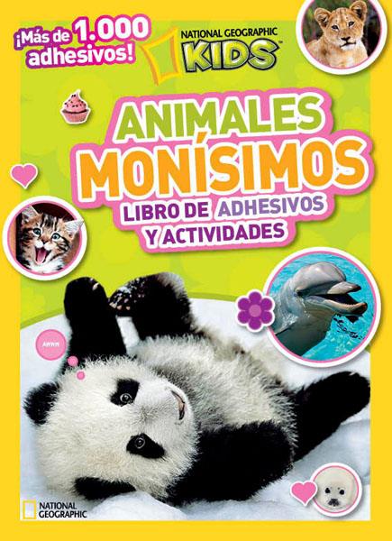 ANIMALES MONÍSIMOS LIBRO DE ADHESIVOS Y ACTIVIDADES | 9788482985602 | Llibreria Ombra | Llibreria online de Rubí, Barcelona | Comprar llibres en català i castellà online