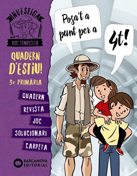 INVESTIGA AMB ROC TEMPESTA 3R. POSA'T A PUNT PER A 4T | 9788448954307 | MURILLO, NÚRIA/CERDÀ, XIMO | Llibreria Ombra | Llibreria online de Rubí, Barcelona | Comprar llibres en català i castellà online