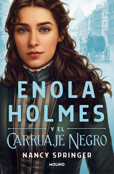 ENOLA HOLMES -  Y EL CARRUAJE NEGRO | 9788427224612 | SPRINGER, NANCY | Llibreria Ombra | Llibreria online de Rubí, Barcelona | Comprar llibres en català i castellà online