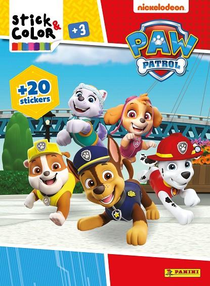 STICK & COLOR PAW PATROL | 9788427872196 | NICKELODEON | Llibreria Ombra | Llibreria online de Rubí, Barcelona | Comprar llibres en català i castellà online