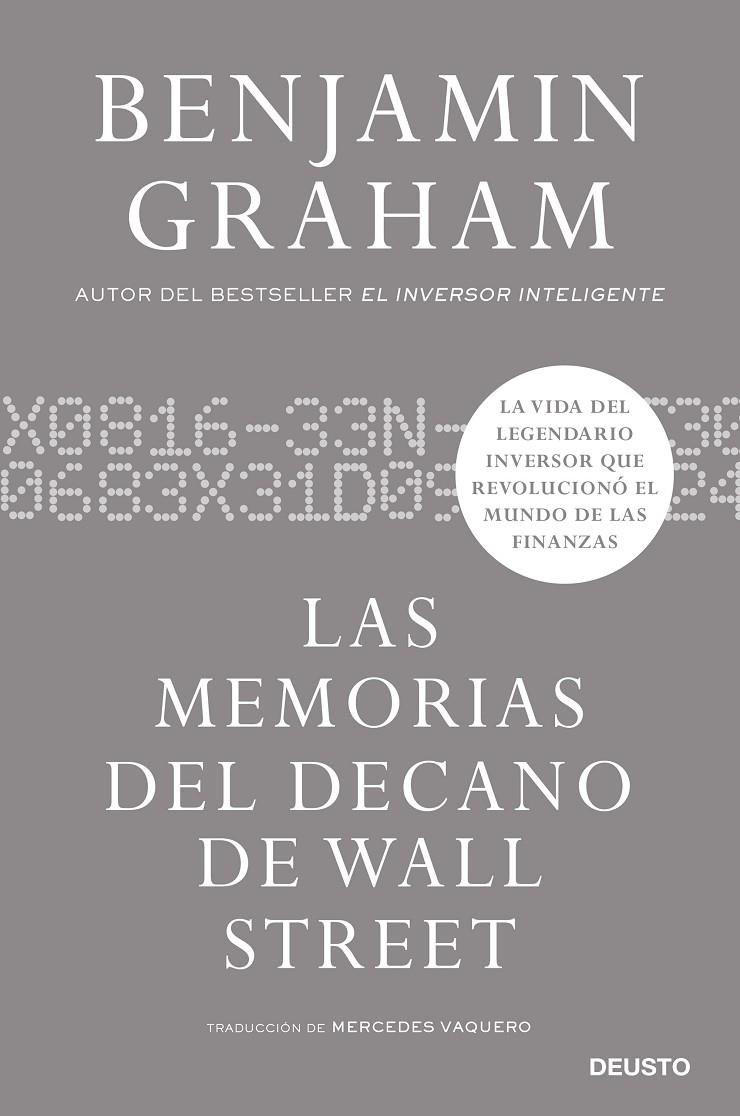 LAS MEMORIAS DEL DECANO DE WALL STREET | 9788423435968 | GRAHAM, BENJAMIN | Llibreria Ombra | Llibreria online de Rubí, Barcelona | Comprar llibres en català i castellà online