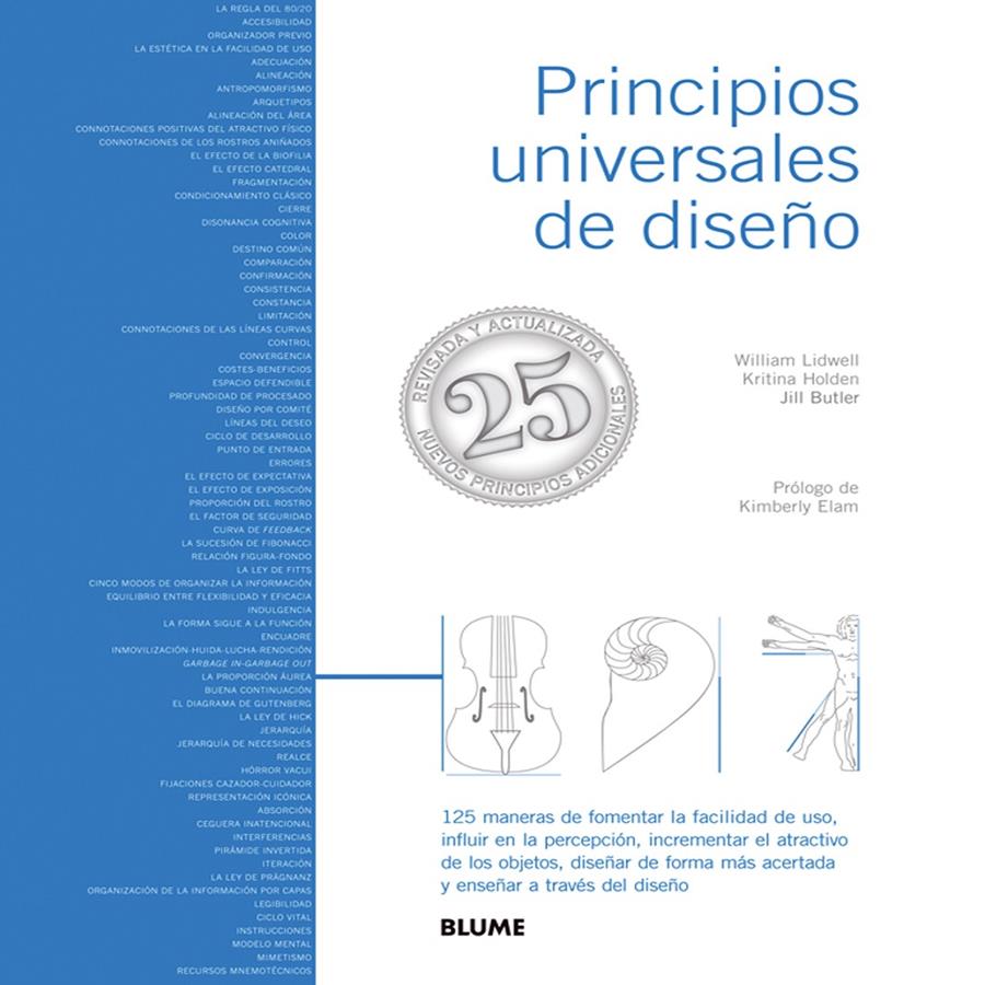 PRINCIPIOS UNIVERSALES DE DISEÑO | 9788480769136 | LIDWELL - HOLDEN - BUTLER | Llibreria Ombra | Llibreria online de Rubí, Barcelona | Comprar llibres en català i castellà online