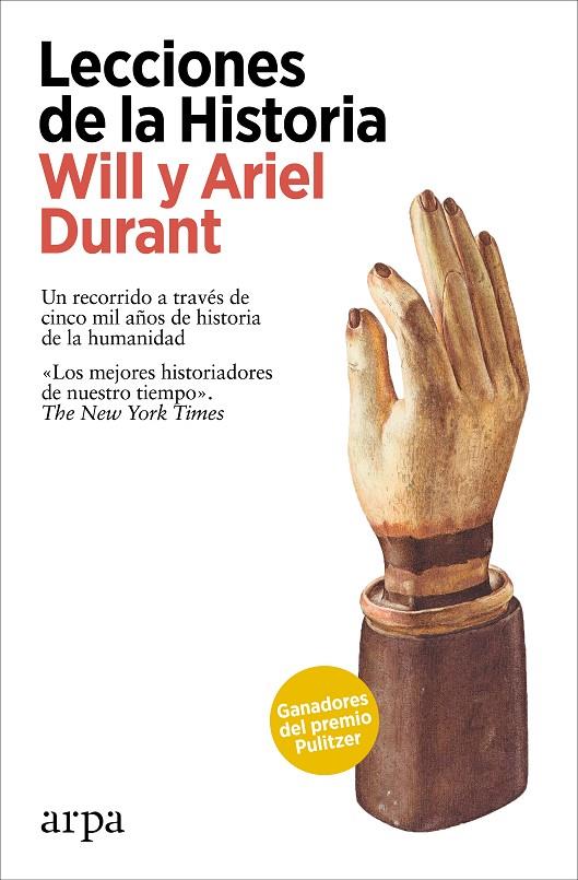 LECCIONES DE LA HISTORIA | 9788418741524 | DURANT, WILL Y ARIEL | Llibreria Ombra | Llibreria online de Rubí, Barcelona | Comprar llibres en català i castellà online